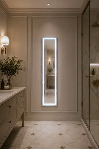Espejo Led De Baño O Vestidor 42×140 Sensor