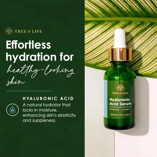 Serum Acido Hyaluronico Tree Life. Made In Usa. 60ml Premium