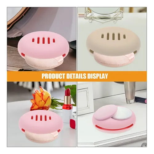 Soporte Transpirable Para Esponjas De Maquillaje, 3 Unidades