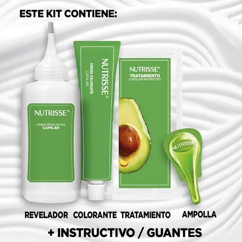 Kit Tintura Nutrisse Colorissimo Tono 10.13 Maracuya