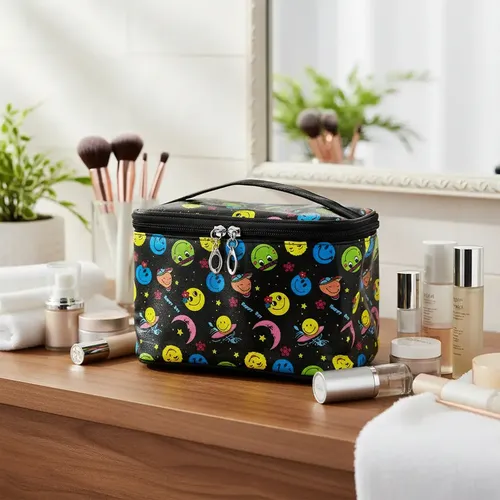 Neceser Porta Cosmeticos Maquillaje Brochas Bolso Estuche Color 6