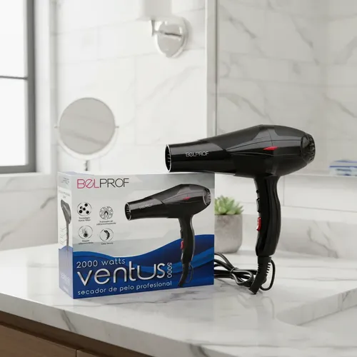 Secador De Pelo Profesional Ventus 5000 Belprof 2000w