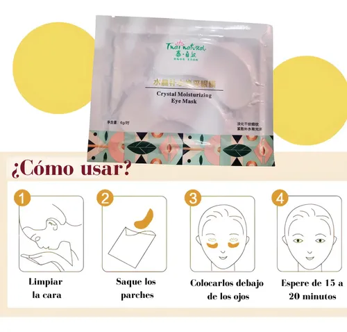 Parches Colágeno Dear She Contorno Ojos 50 Pares Antiarrugas