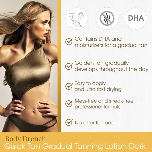 Body Drench Quick Tan Loción Bronceadora Gradual | S…