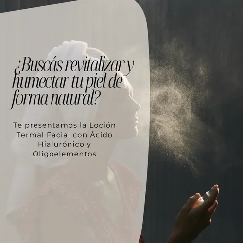 Loción Agua Termal Facial Con Acido Hialurónico 250cc Caba