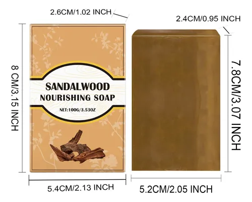 Jabón De Sándalo 100g