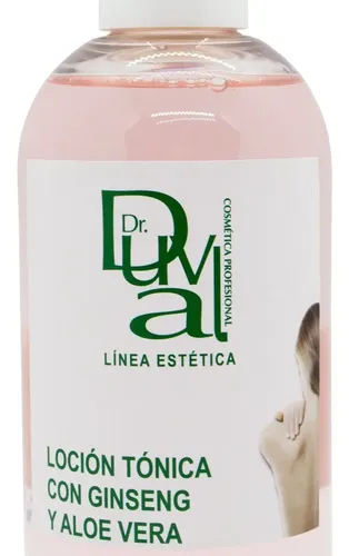 Dr Duval Loción Tónica Facial Con Ginseng Y Aloe Vera 240ml
