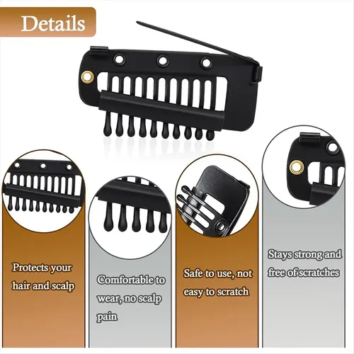 Pelucas De Extensión De Cabello Chunni Clips, 30 Unidades, P
