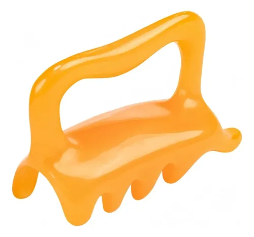 Peine De Resina Double Gua Sha, 1 Unidad, Para Masajear La E A