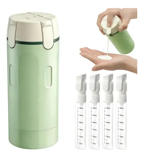 Dispensador De Loción Cosmética 4 En 1 Para Viaje
