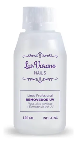 Removedor Esmalte Semipermanente Uv Las Varano 120ml