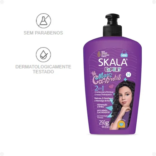 Crema De Peinar 2-1 MAIS CACHINHOS Kids Skala 250 Gr