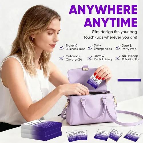 Remover Esmalte Acetona 120 Uds Oakdolche Para Gel Y Regular