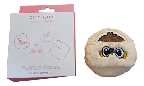 Esponja De Maquillaje City Girl Puffies Faces Sorpresa