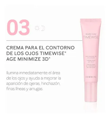 Crema Reafirmante Para El Contorno De Ojos Timewise 3d M Kay