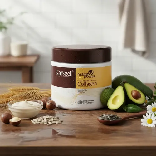 Kit Karseell Mascarilla Hidratante + Aceite Capilar Maca Essence