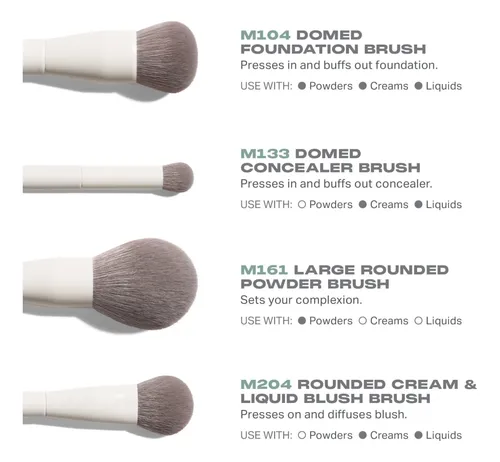 Set De Brochas De Maquillaje Morphe De 8 Piezas Para Rostro,