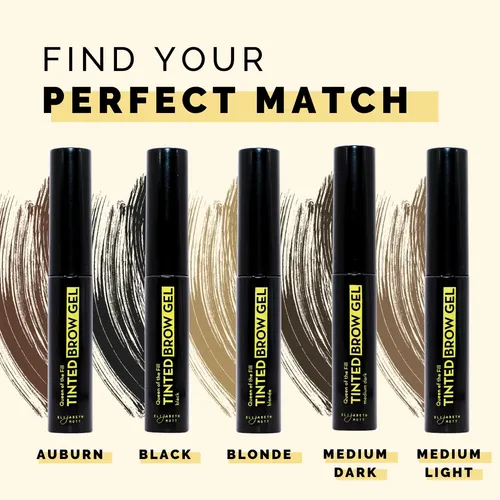 Gel Para Cejas Elizabeth Mott Queen Of The Fill Negro 4g