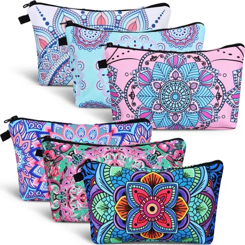 Bolsa De Maquillaje Chuangdi 6 Piezas Bolsa Cosmética Imperm