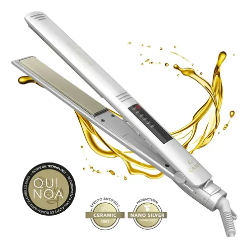 Planchita De Pelo Quinoa Led Gama Essential Oils Elegance