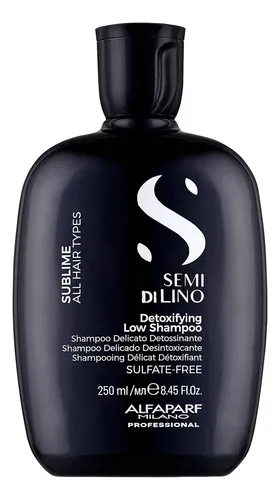 Shampoo Detox Alfaparf Semi Di Lino Sublime X 250 Ml