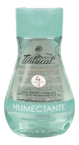 Teatrical Agua Micelar Humectante 600ml