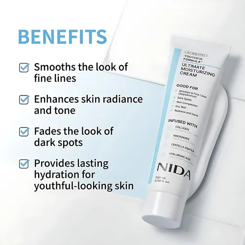 Crema Facial Hidratante Humectante 100 Ml Todo Tipo De Piel Día/noche