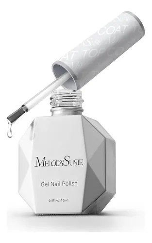 Top Coat Melodysusie 15 Ml Clear Brillo Alto