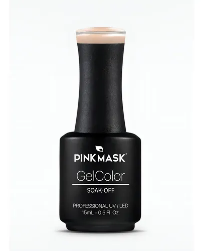 Esmalte Semipermanente Pink Mask Gel Color Sweet Peach