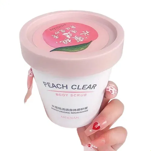 Exfoliante Corporal De Helado De Melocotón Con Niacinamida