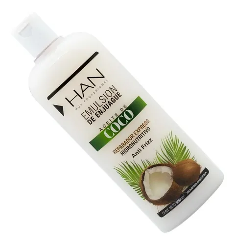 Han Coco Acondicionador Emulsión Reparador Anti Frizz 500ml