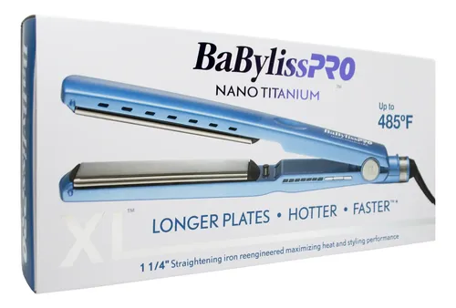 Babyliss Nano Titanium Plancha Alisa 9091 Xl Humedo Seco 6c