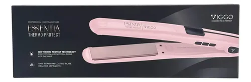 Plancha De Pelo Viggo Essentia Thermo Protect Rosa V-207 Cs