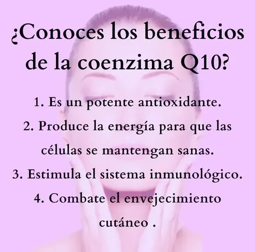 Crema Facial Antiarrugas Q10 Con Vit E Grande X 120 C.c