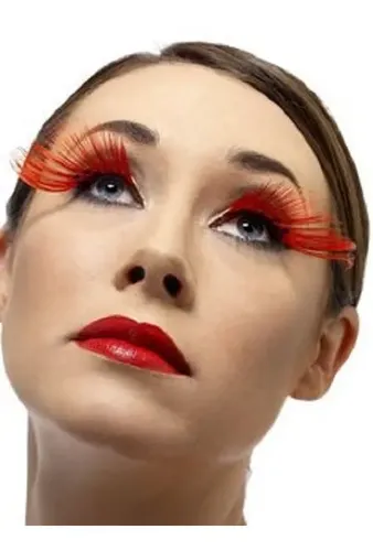 Pestañas Postizas Artísticas Fantasía Red 4563 Eyelashes