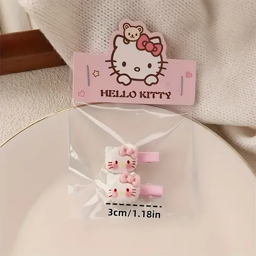 Juego 12 Accesorios Cabello Hello Kitty