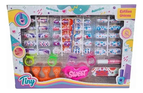 Tiny Fantasy Set De Uñas Estilos Unicos Color Varios