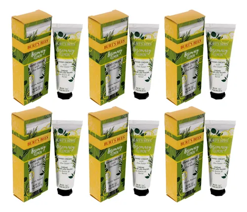 Crema De Manos De Romero Y Limón, Paquete De 6 Unidades, 30