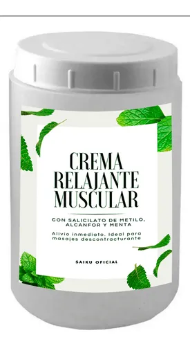 Crema Para Masajes Relajante P/dolores 1 Kg En Belgrano Caba