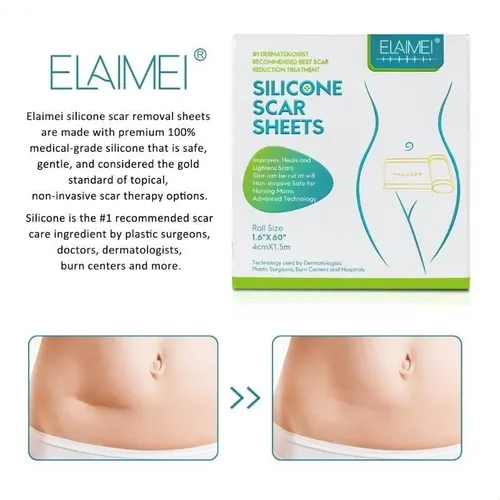 Rollo De Gel De Silicona Scar Patch De 150 Cm Para Terapia D