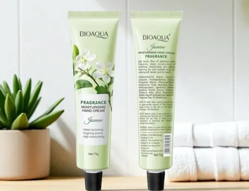 Crema Bioaqua Hidratante para Manos con Jazmín y Glicerina