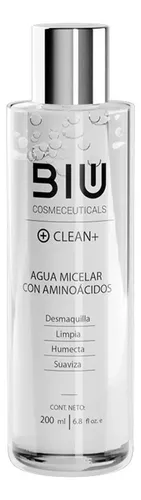 Agua Micelar Biu Desmaquillante Con Aminoácidos