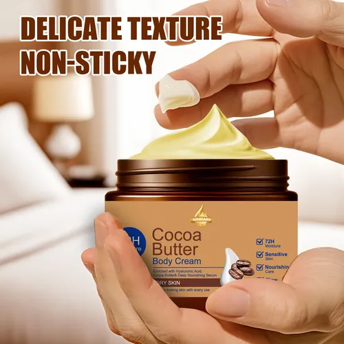 Loción Corporal Con Manteca De Cacao, Hidratación Profunda