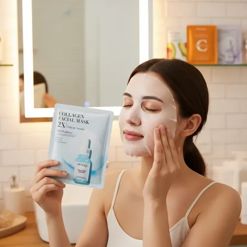 Set De Mascarilla Faciale Bioaqua X 5 Unidades Variado