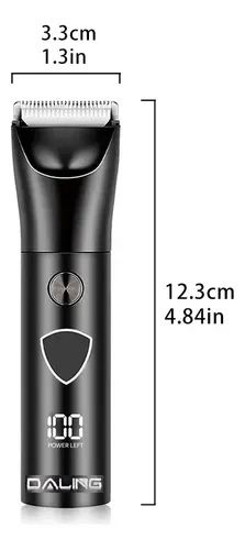 Corta Pelo Corporal Afeita Zonas Intimas Recargable Display