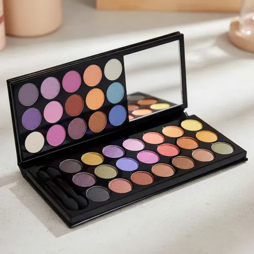 Paleta De Sombras Satinadas