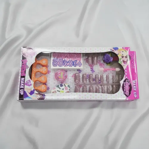 Juego Set De Uñas Para Nena Princess Make Up Beauty