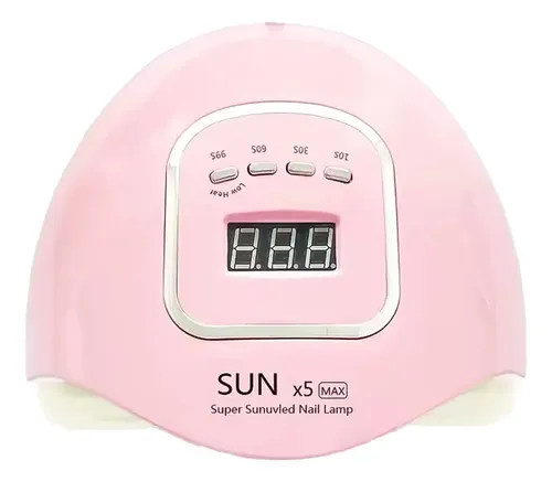 Cabina Sun X5 Max Uv Led Secador Uñas Profesional Color Rosa