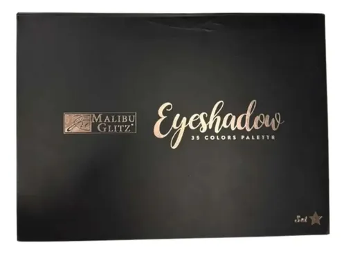 Paleta Malibu Glitz De Sombras 35 Tonos Mg564-1 Sin Tono