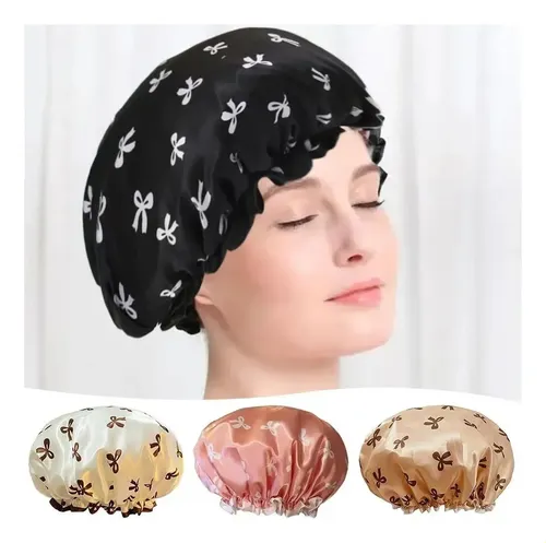 Gorra De Baño Elástica Con Protección Transpirable Nueva Bla